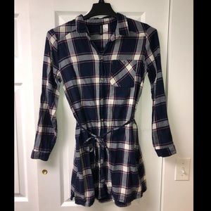 H&M plaid dress